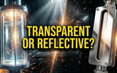 Transparent or reflective level gauge?