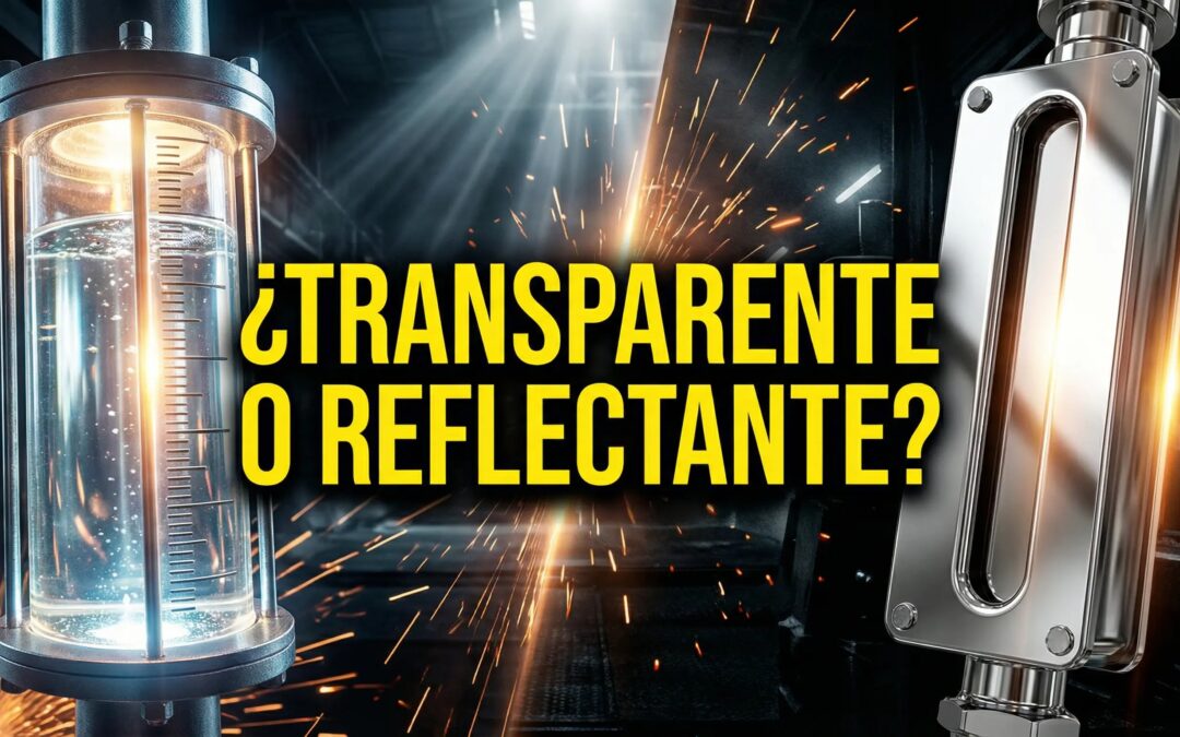 Indicador de nivel transparente o reflectante?
