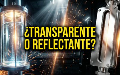 Indicador de nivel transparente o reflectante?